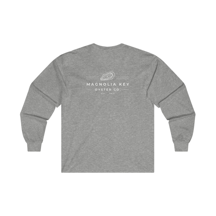 Magnolia Key Cotton Long Sleeve Tee