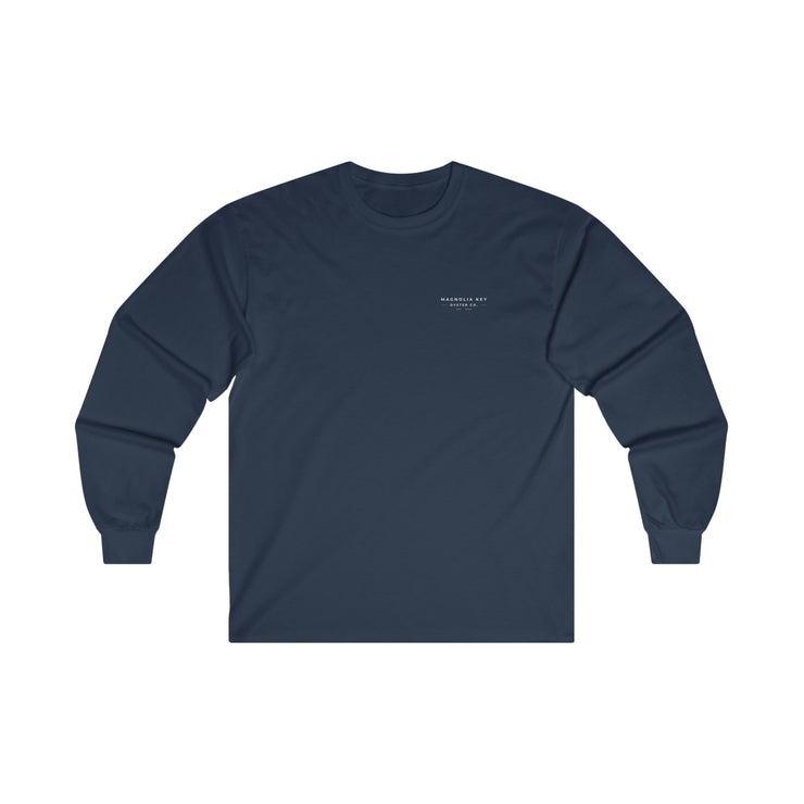 Magnolia Key Cotton Long Sleeve Tee